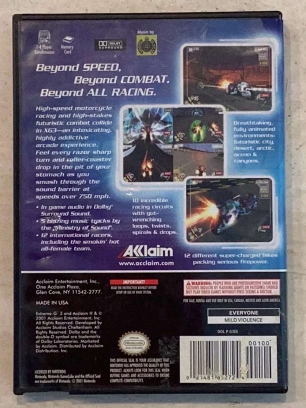 Acclaim xgiii extreme
